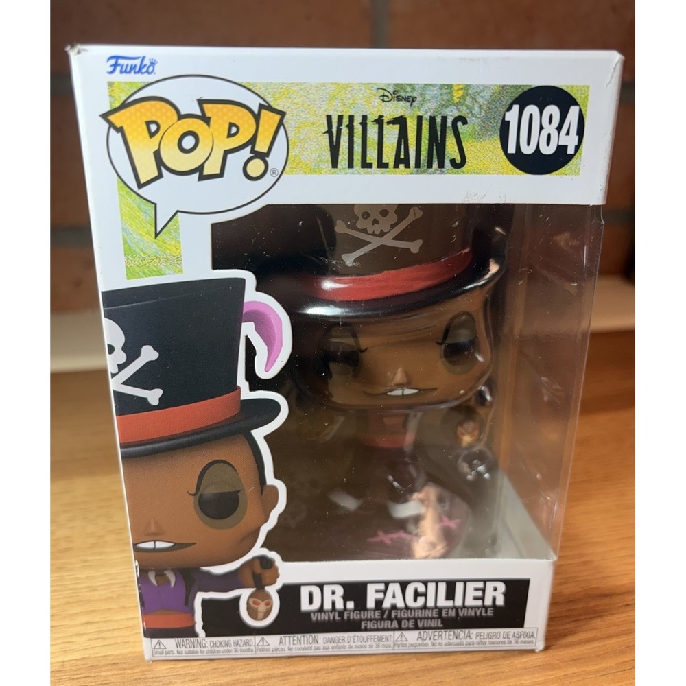 Funko Pop! Dr. Facilier Disney Villains #1084 Princess Frog New in Original Box